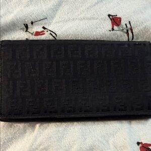 Fendi Zucca monogram bifold wallet